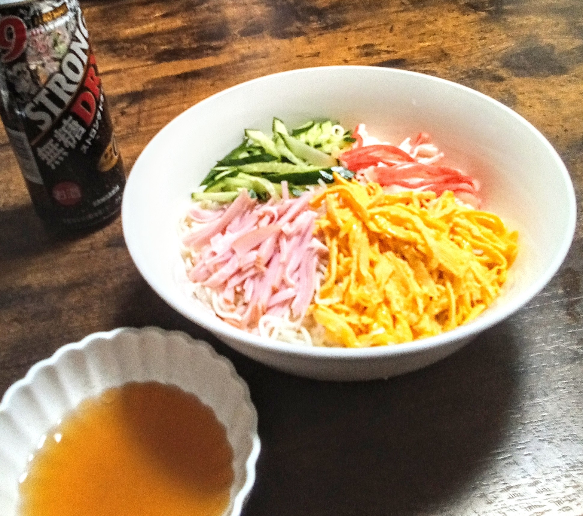 茹でないそうめんDe冷やしそうめん