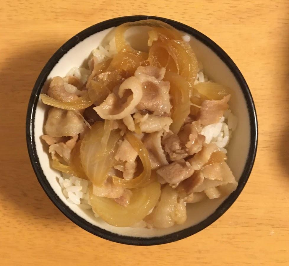 ミニ豚丼