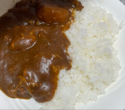 活力鍋(圧力鍋)でカレーライス(^ー^)