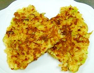 混ぜて焼くだけ「お焼きご飯」