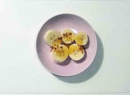 ジンジャーシナモン蜂蜜バナナ