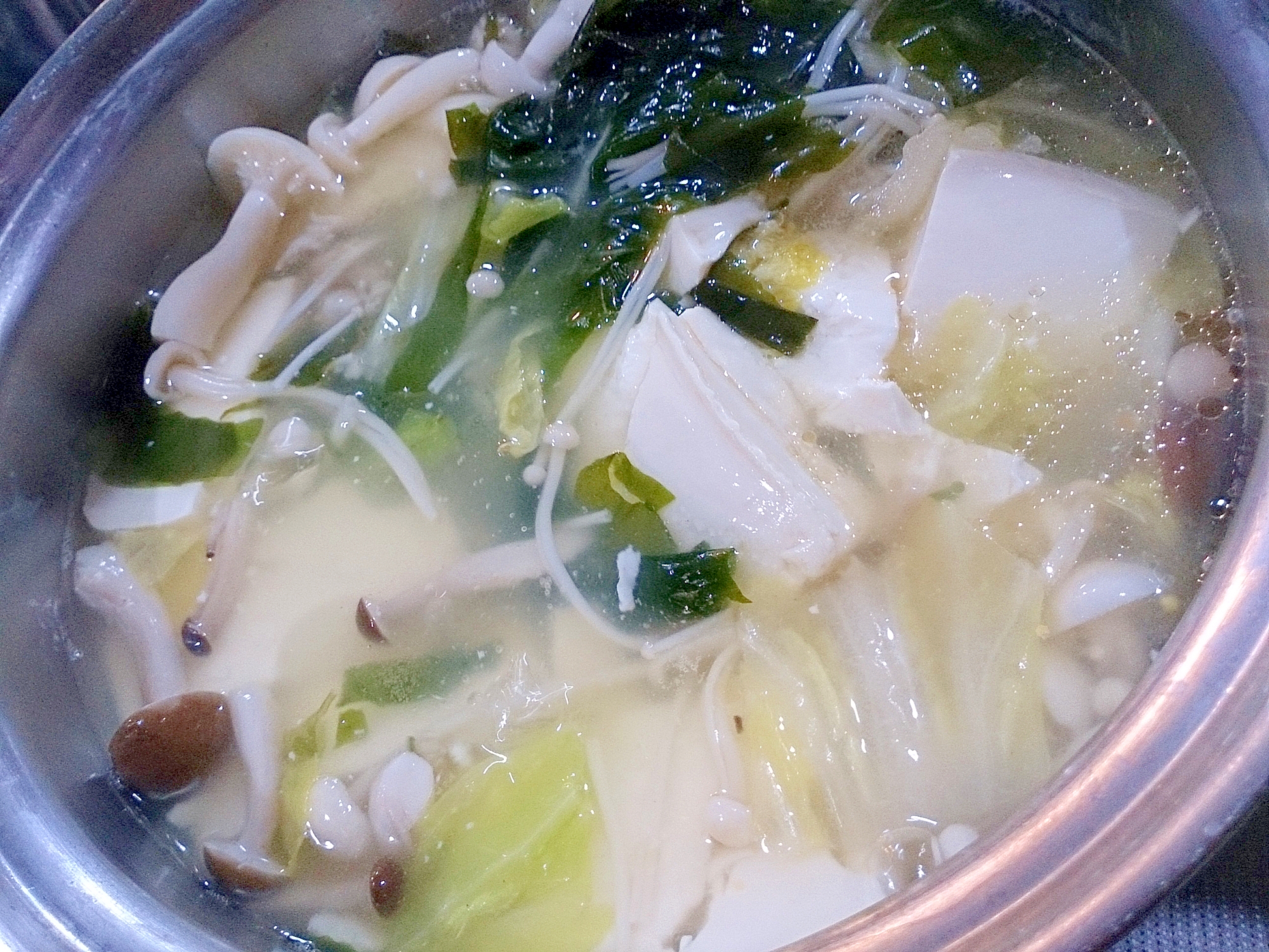 きのこたっぷり絹ごし豆腐の中華あんかけ風スープ レシピ 作り方 By Hideok8 楽天レシピ