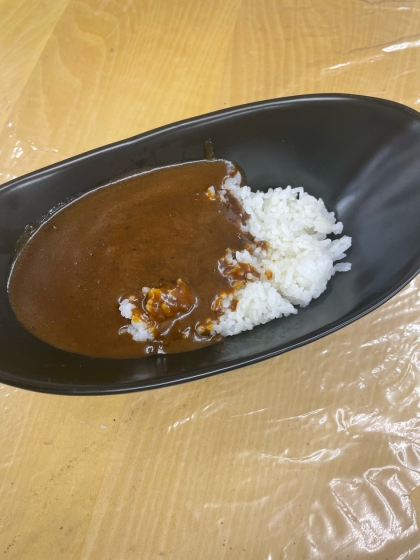 一人分☆人参とチキンのカレー