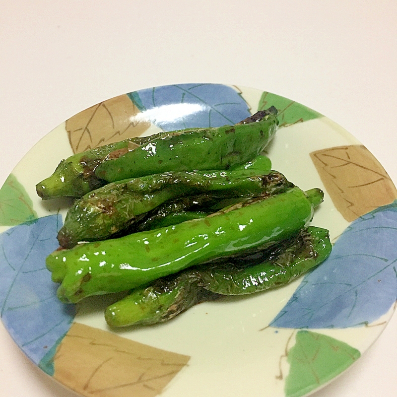 お弁当のおかず 焼きししとう♪