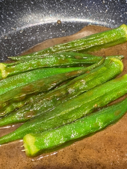新しいオクラの食べ方！美味しかったです。