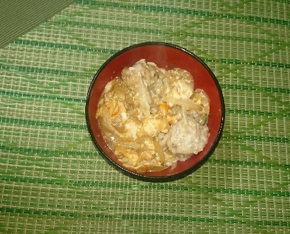 鶏胸肉でジューシー☆親子丼♪