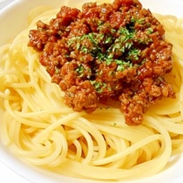 ケチャップと中濃ソースで ミートソーススパゲティ レシピ 作り方 By V るん 0394 楽天レシピ ケチャップと中濃ソースで ミートソーススパゲティ レシピ 作り方 By V るん 0394 楽天レシピ