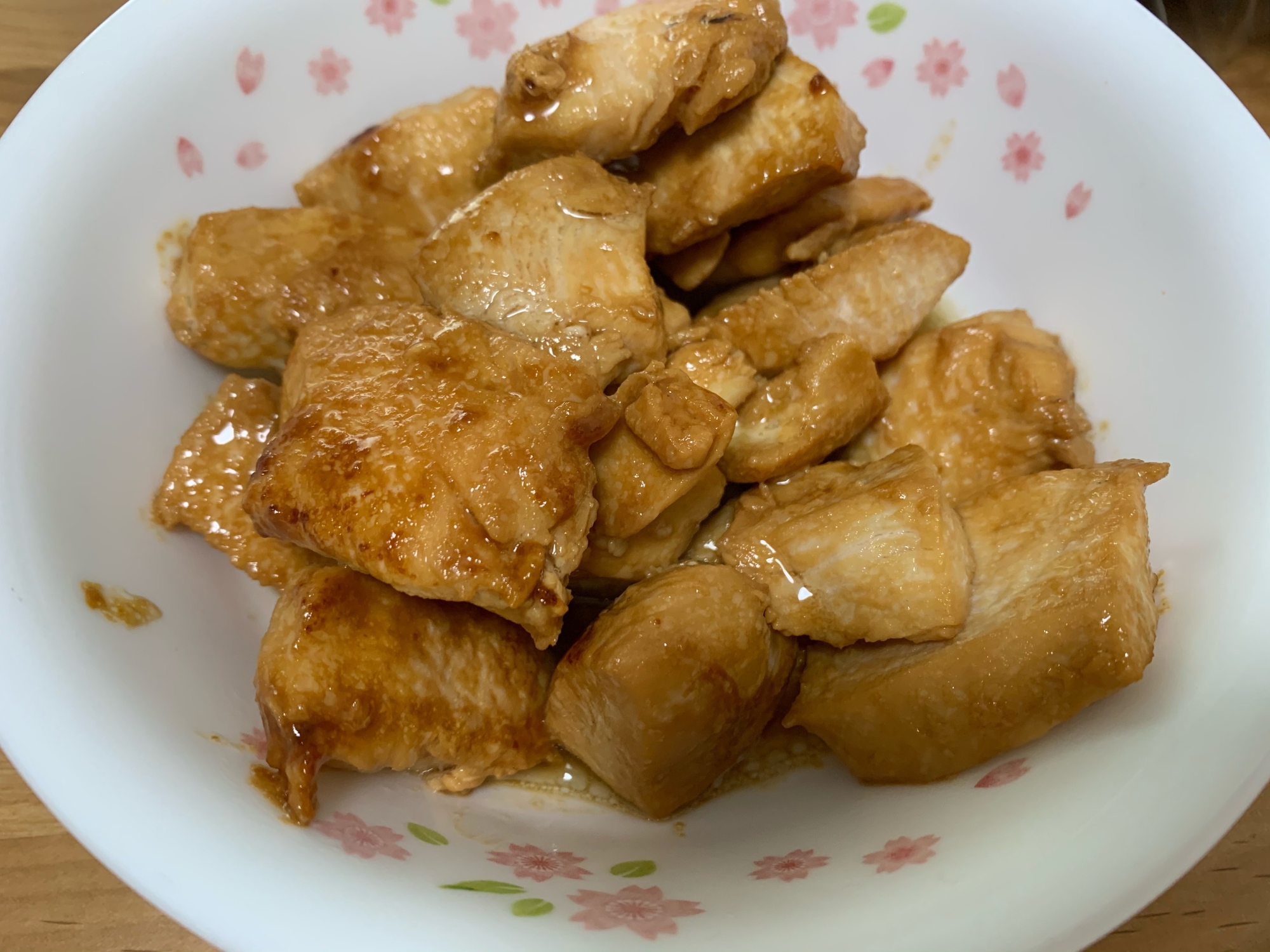 鶏むね肉で簡単醤油マヨチキン