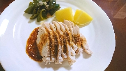 レシピ通りのゴマだれで食べました。とてもおいしかったです♪