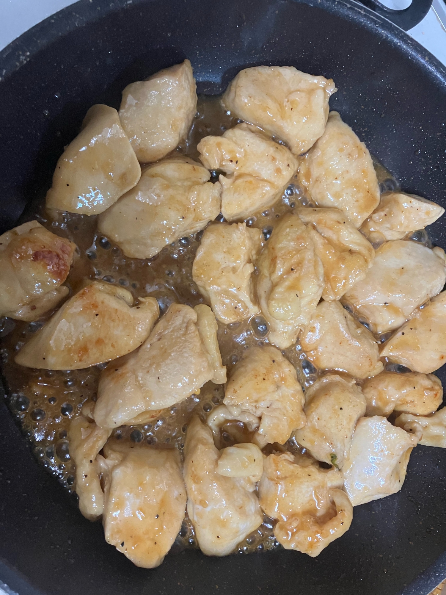 自家製甘めの味噌ダレで鶏むね肉の西京焼き！
