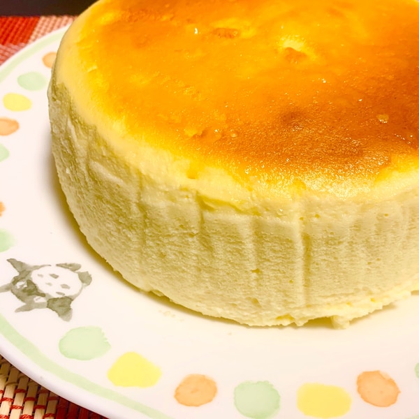 ヨーグルトでジュワッとチーズスフレケーキ レシピ 作り方 By あさぎ 楽天レシピ ヨーグルトでジュワッとチーズスフレケーキ レシピ 作り方 By あさぎ 楽天レシピ