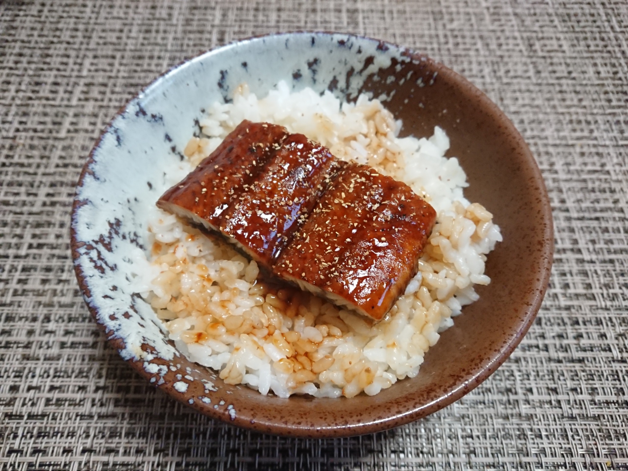 鰻の酒蒸しご飯