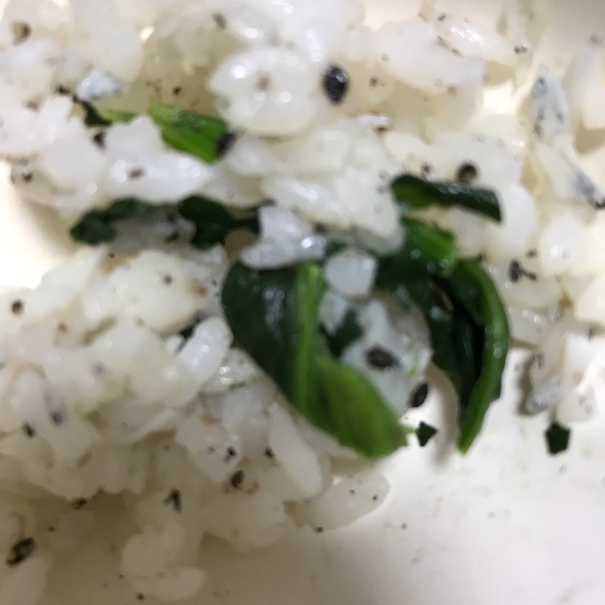 しらすとほうれん草の混ぜご飯(幼児用)