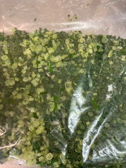 頂き物の葉付き大根の処理に利用させて頂きました。
ありがとうございました。