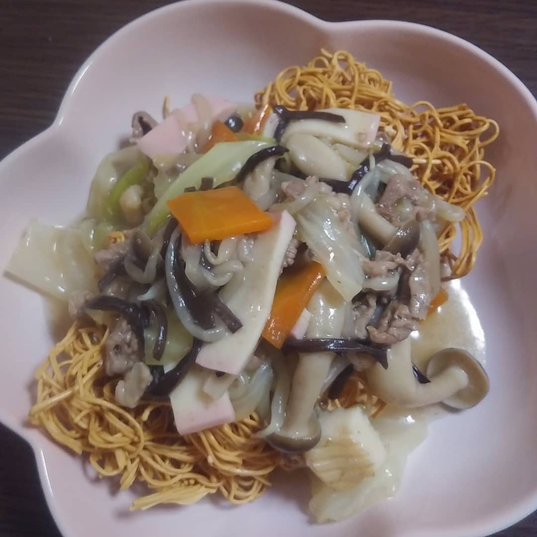 ラムで絶品皿うどん