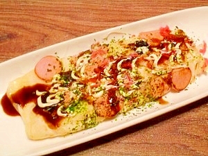 伸び るチーズ どんどん焼き レシピ 作り方 By ブルーボリジ 楽天レシピ
