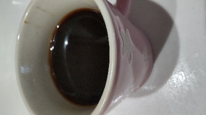 甘くておいしい★黒みつHOTコーヒー
