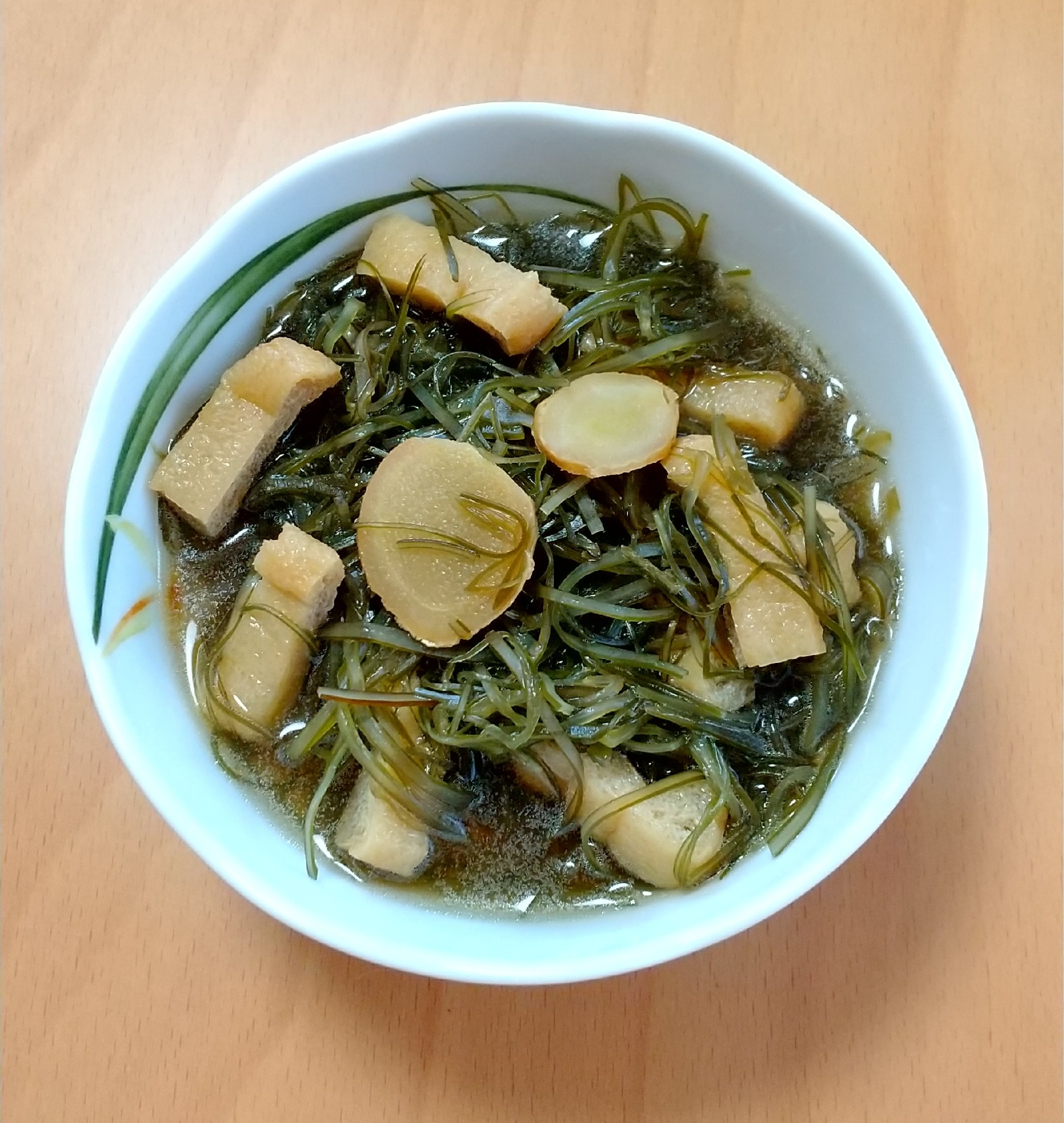 刻み昆布と油揚げの煮物