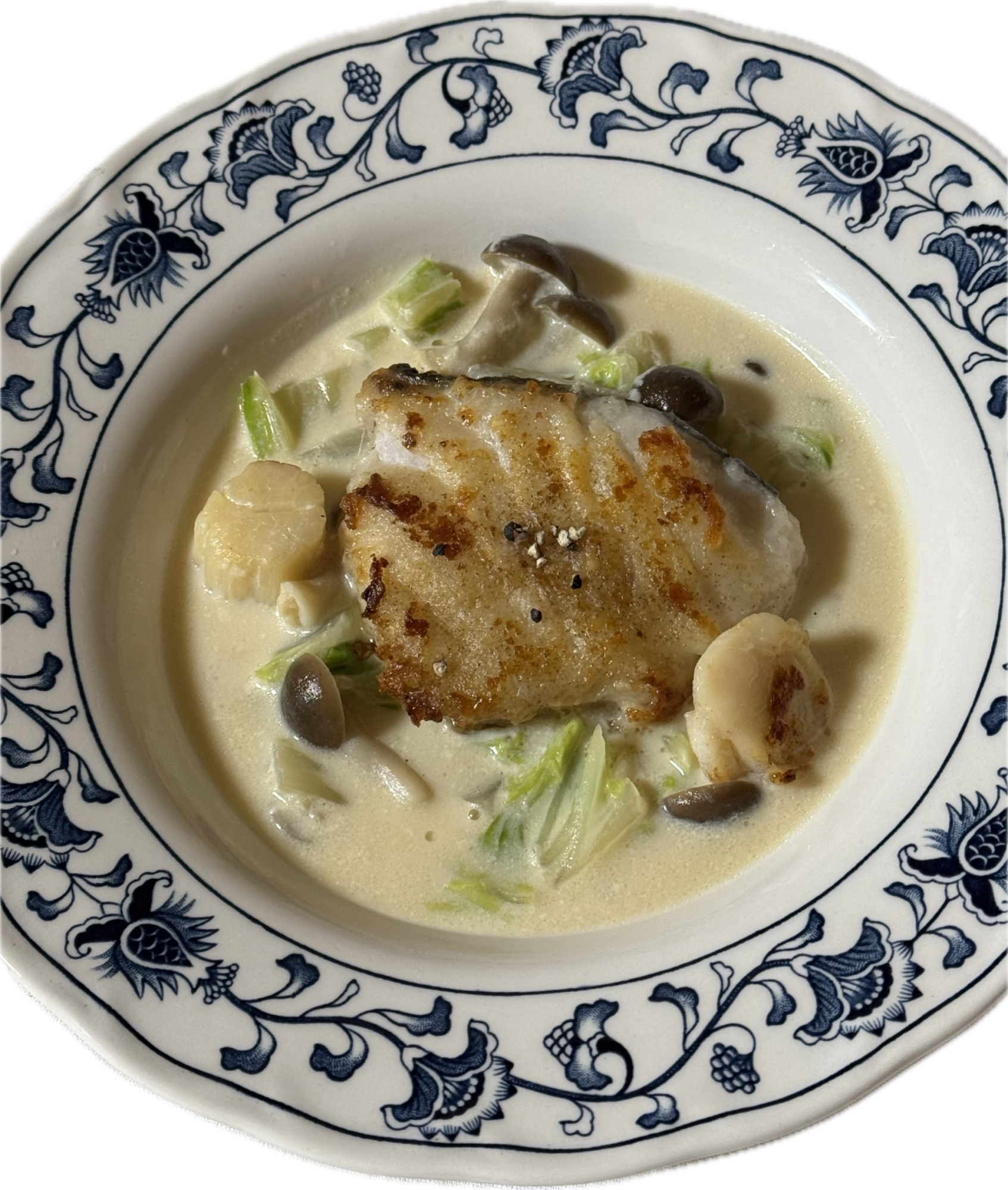 鱈と白菜のミルクシチュー