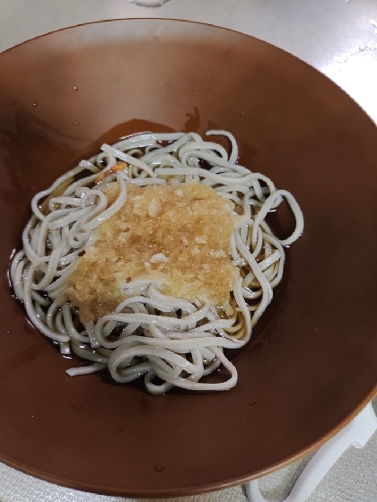 白だしで☆冷やしぶっかけ育毛おろし蕎麦