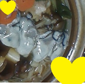 sweet sweet ♡様、いつもありがとうございます！
牡蠣鍋、とっても美味しかったです♪
レシピ、教えて下さってありがとうございます！！