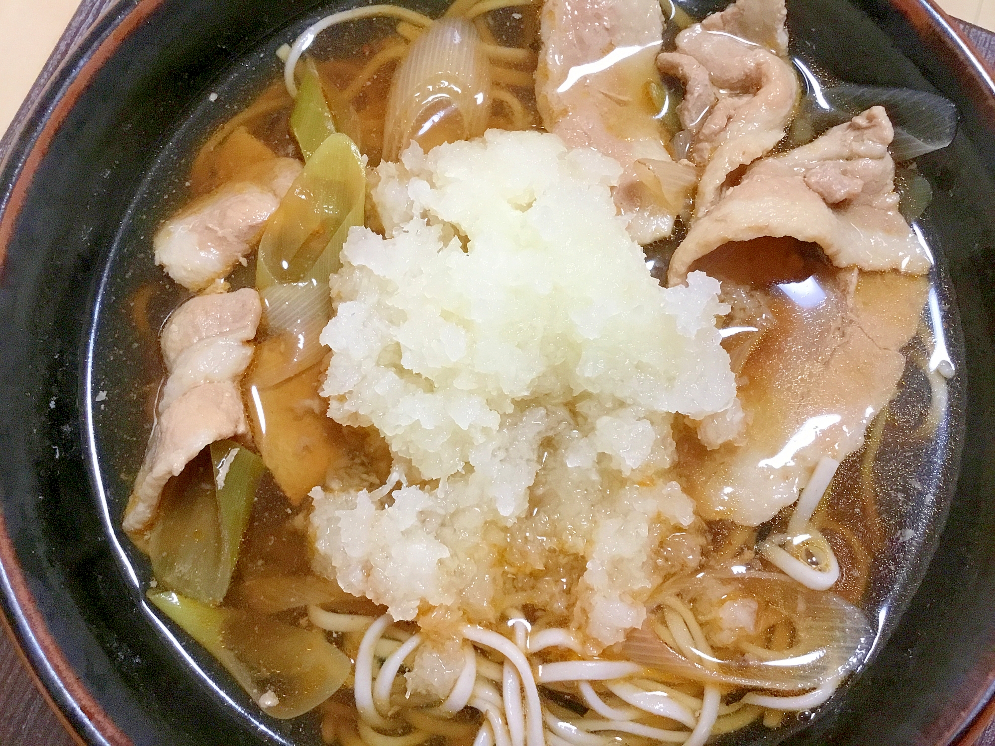 肉おろし蕎麦