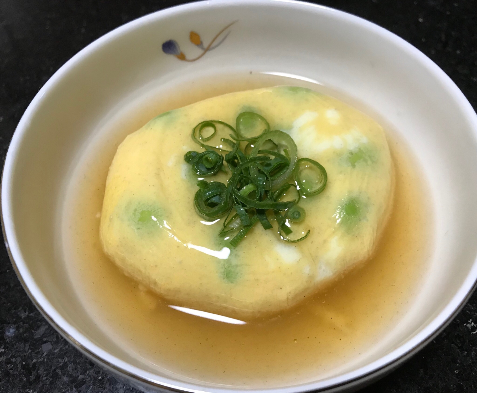 ラップであんかけ茶碗蒸し風♬