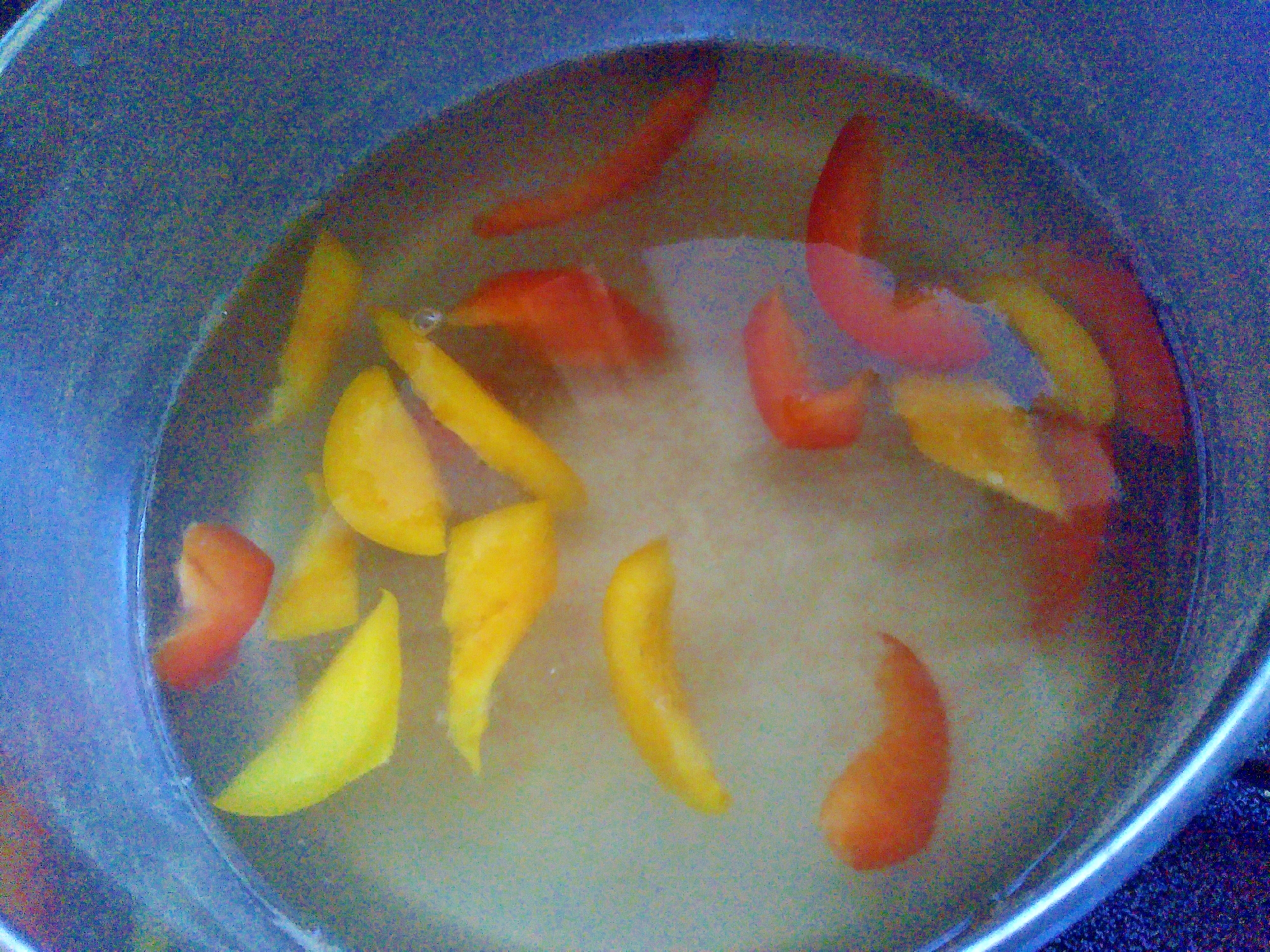 赤&黄色パプリカのスープ