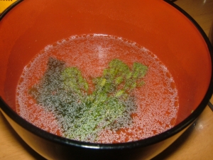 【激速】【汁物】【5分】ブロッコリ中華スープ