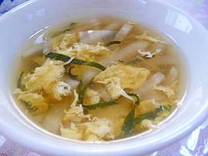 沖縄野菜★ハンダマの　生姜スープ