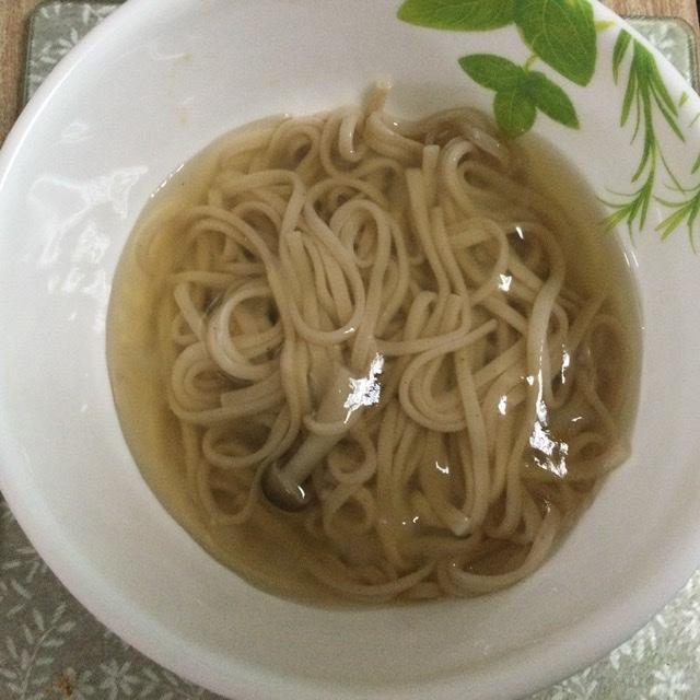 あかもくうどん⭐︎白だしあんかけ