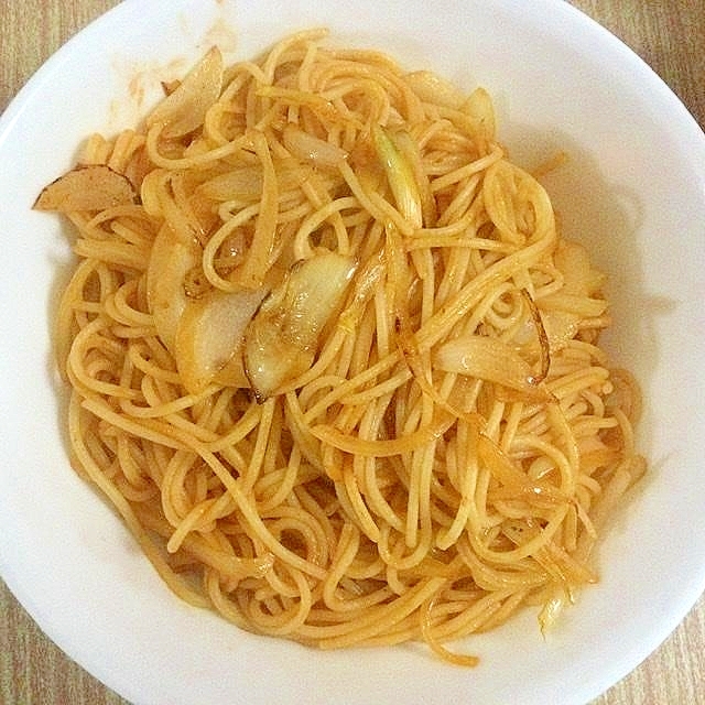 アーリオオーリオオニオンのパスタ