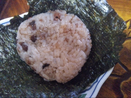 甘納豆のお赤飯