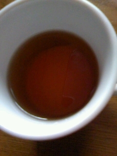 出来たての麦茶でいただきました☆とても美味しかったです☆ごちそうさまで～す(*^_^*)