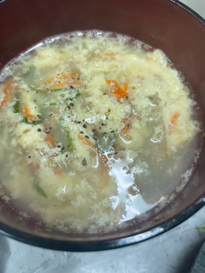 ホエーでつくる★きのこのサンラータン
