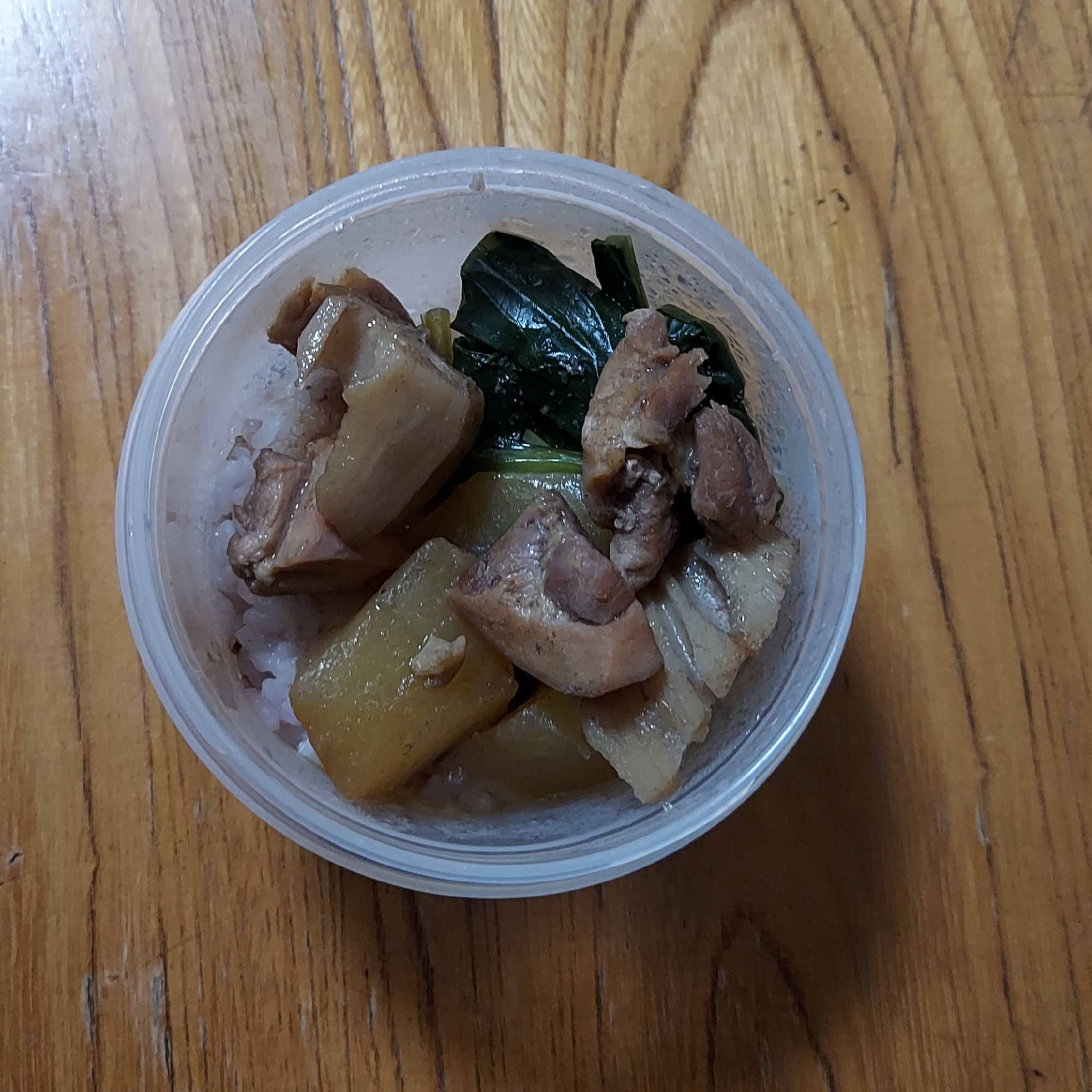 鶏炒り煮丼