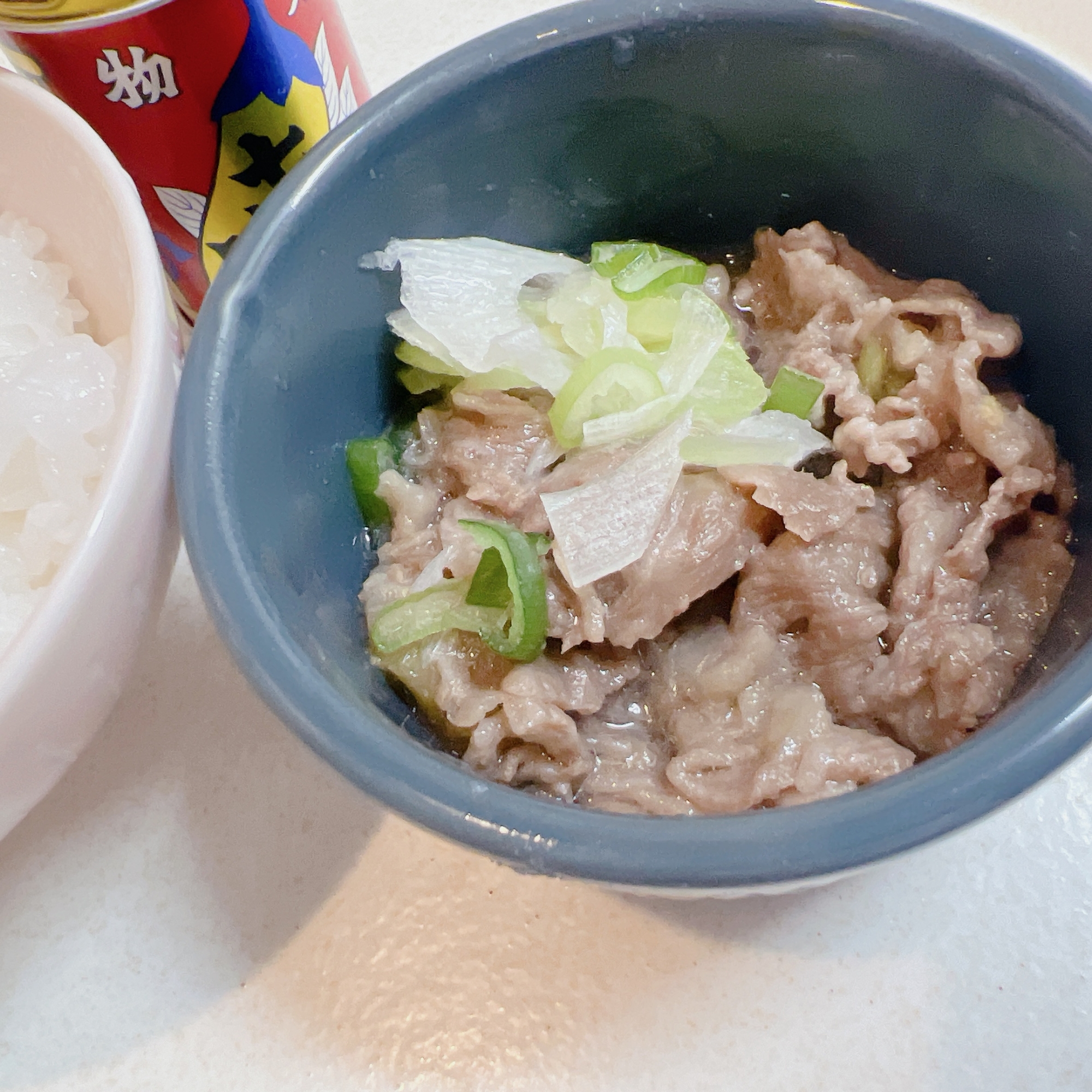 レンジのみ　牛丼の具　幼児食　2歳