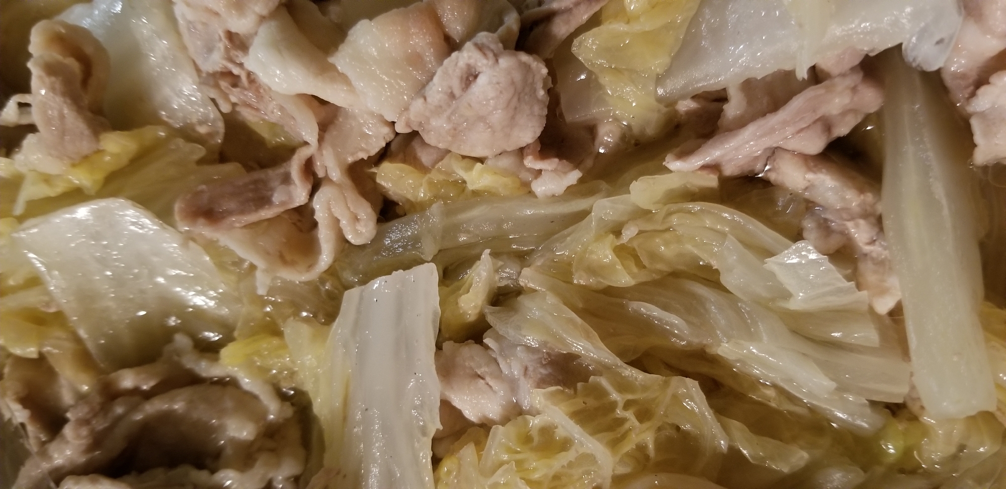 豚肉と白菜の生姜煮