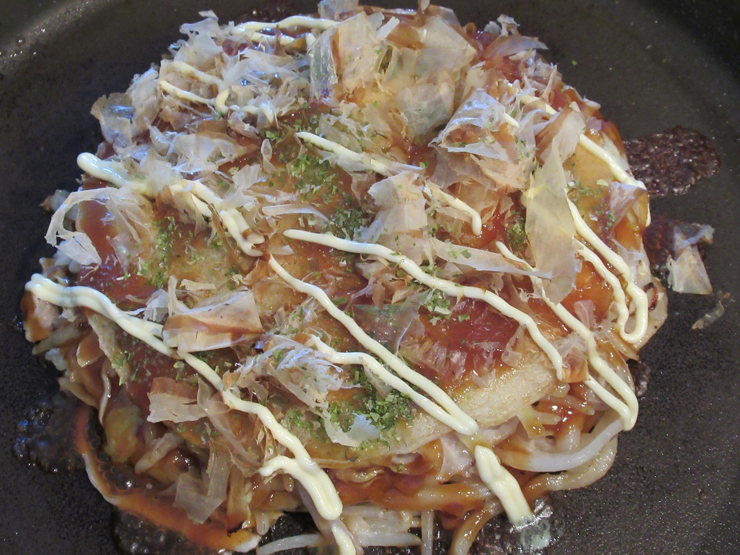 お好み焼き！肉玉うどん