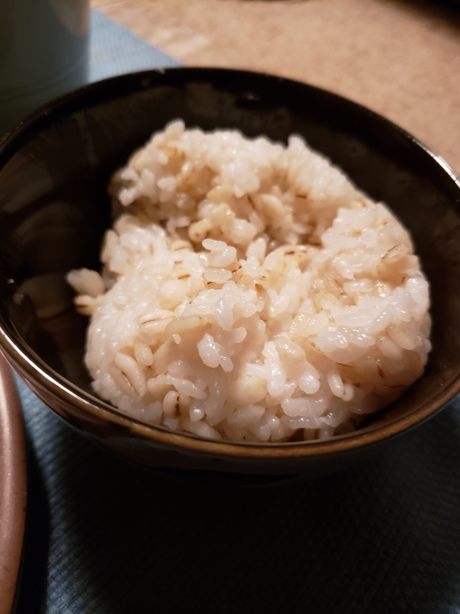 圧力鍋で♪麦飯の炊き方