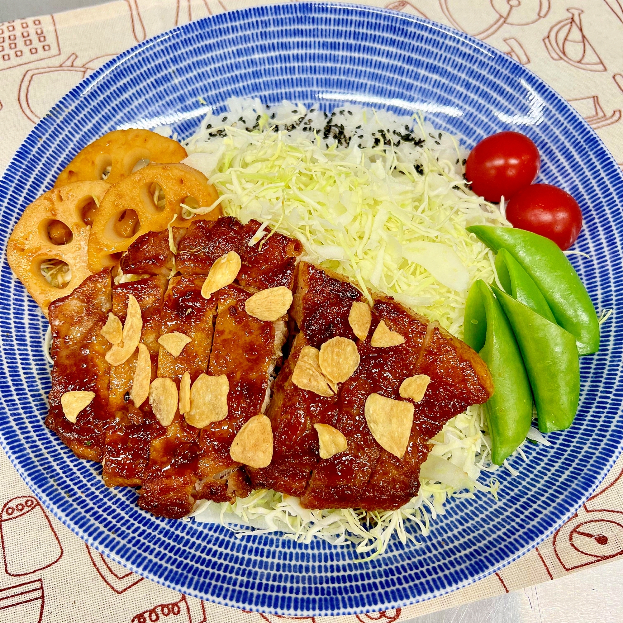 簡単！ガーリック★トンテキ丼