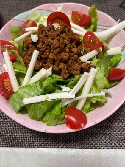 〜チリパウダー無しのタコライス用のひき肉〜