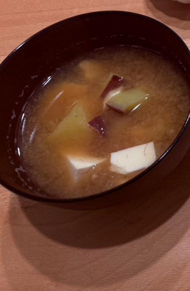 さつまいもが入っていて美味しかったです