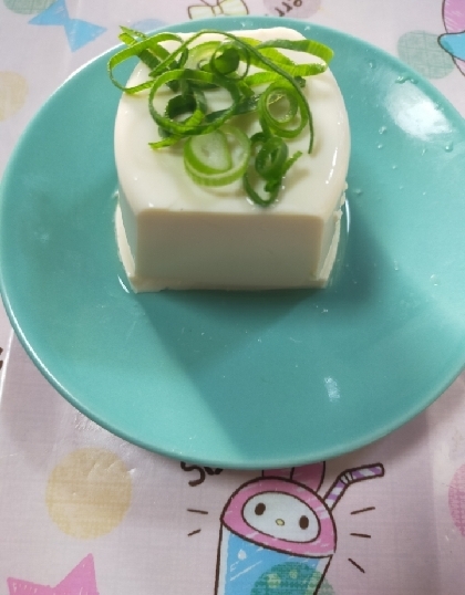 湯豆腐レンジ1分チン♪♪美味しかったです(^O^)