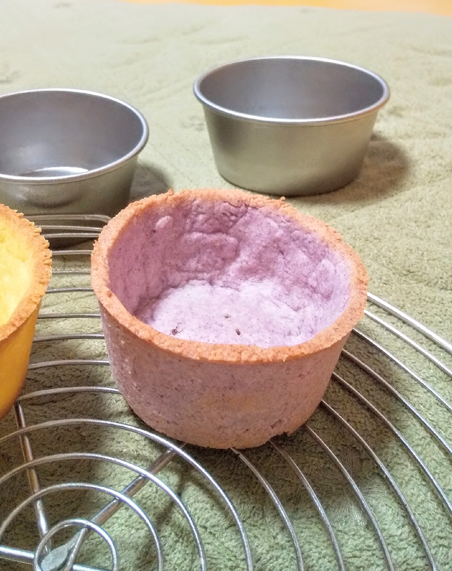 紫芋のパートシュクレ
