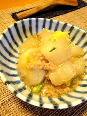 ご主人太鼓判～♪大根と里芋と挽肉のトロトロ煮