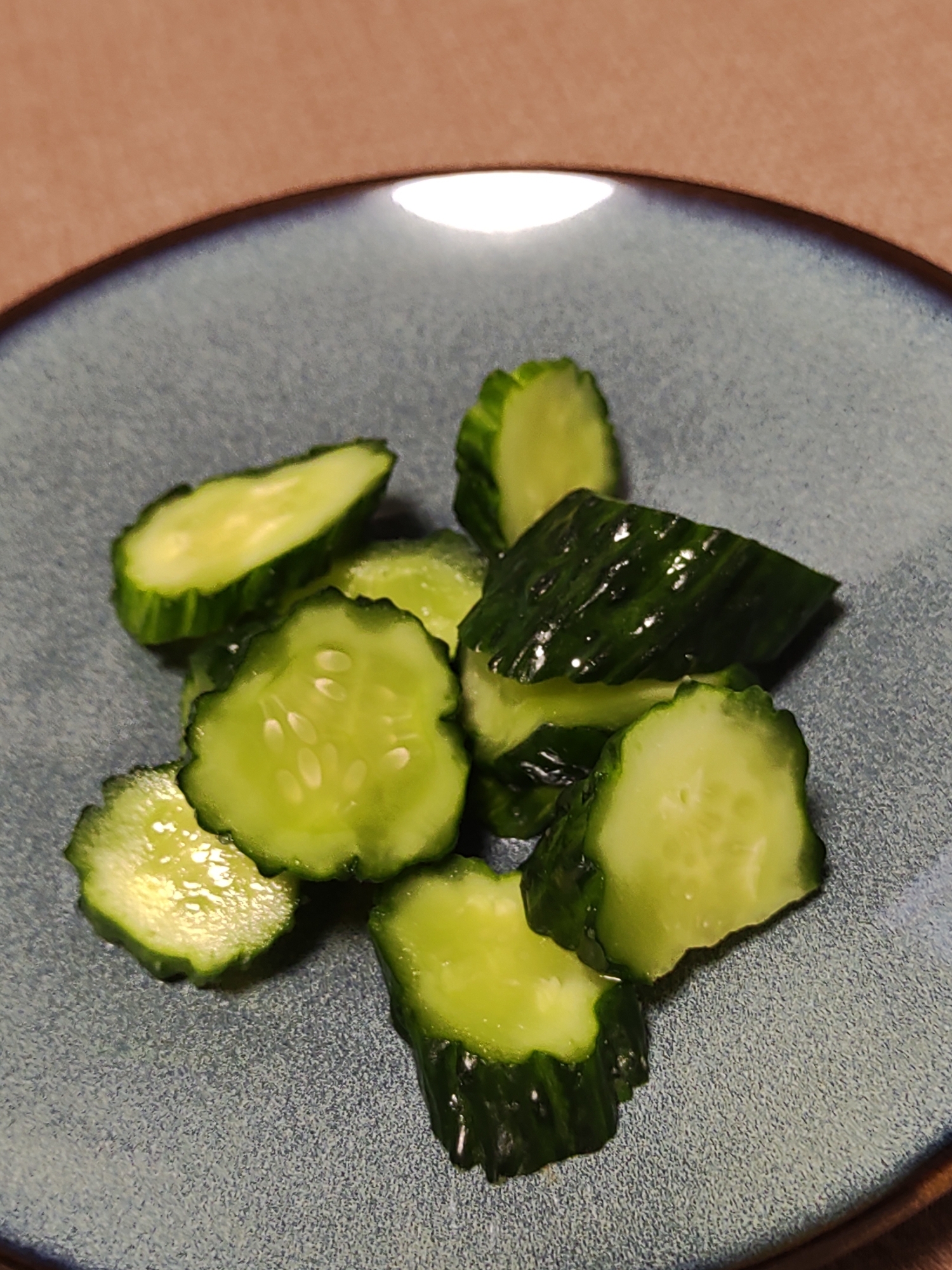 きゅうりのからし漬け