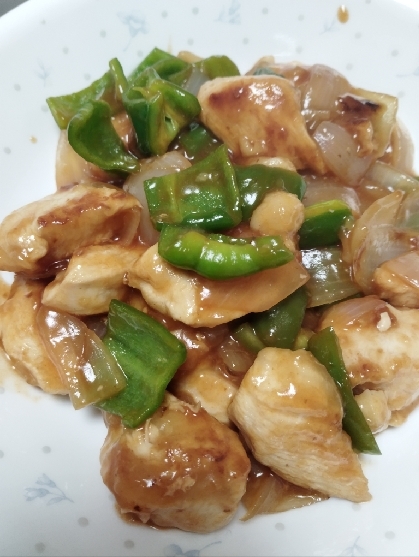 ♡鶏むね肉のしっとり甘酢炒め