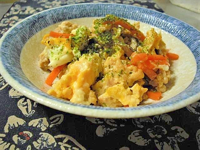 お手軽で美味しい　炒り豆腐