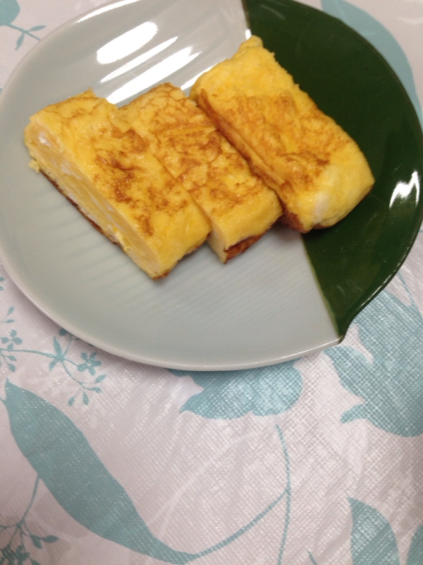 シンプル♪シンプル♪味噌で卵焼き☆